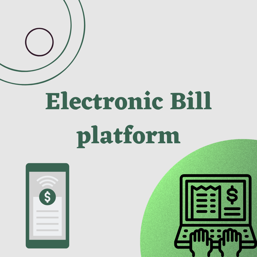 Electronic bill platform